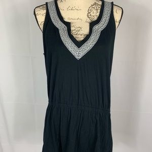 Women’s converse embroidery long tank top sz L